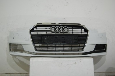 Бампер audi a3 8v lift 2016-2019 sportback решётка радиатора фото №1