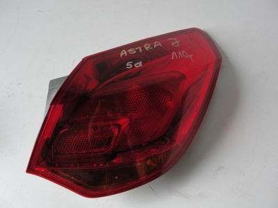 Лампа задняя правая opel astra j 5d 13262012 фото №1