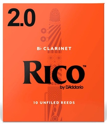 D'Addario RICO stroik do klarnetu Bb 2,0