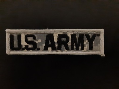 Naszywka termo – Army TAB U.S. ARMY (CAMO)