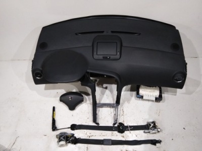 Peugeot 3008 i приборная панель консоль подушка безопасности подушки безопасности ремни оригинал демонтаж фото №1