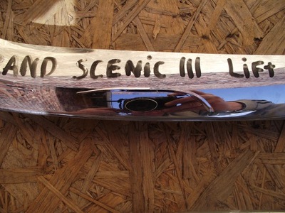 Молдинг хром бампера renault grand scenic iii фото №1