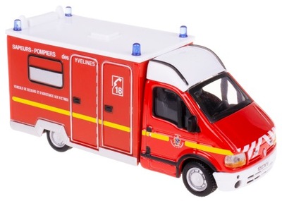 RENAULT MASTER STRAŻ POŻARNA MODEL BBURAGO 1:50