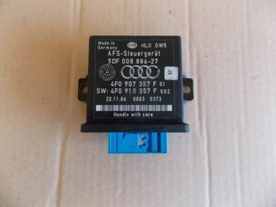 Audi a3 8p 04- модуль блок керування світла 4f0907357f фото №1