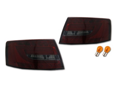 ФОНАРІ ЗАДНІЙ LED (СВІТЛОДІОД) BAR DIODOWE RED AUDI A6 C6 4F 2004-