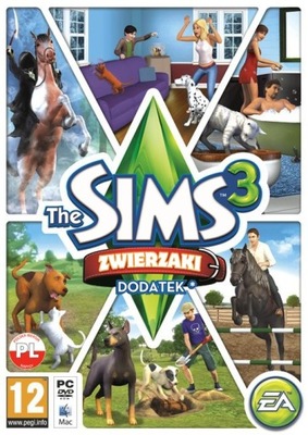 THE SIMS 3 ZWIERZAKI PETS KLUCZ ORIGIN PL + BONUS