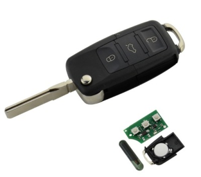 Ключ pilot skoda roomster superb 1j0959753ah фото №1