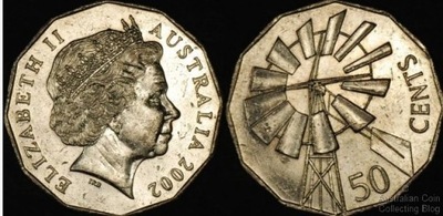 AUSTRALIA 50 centów 2002 OUTBACK