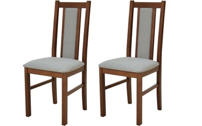 2x drewniane krzesło Komplet krzeseł ORZECH