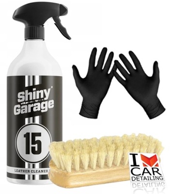 Shiny Garage Leather Cleaner Czyszczenie skóry 1L