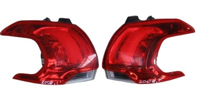 Лампа правая задняя peugeot 2008 фото №1