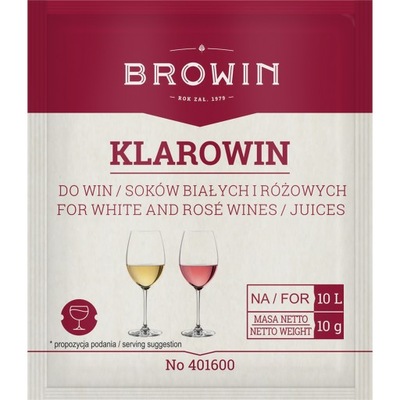 KLAROWIN do kalorwania wina i soków 10g