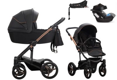 BEBETTO TORINO Cybex ATON 5 + BAZA 4w1 Si02 miedź