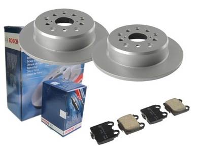 Гальмівні диски гальмівні колодки bosch задня lexus is 200 300 307mm фото №1