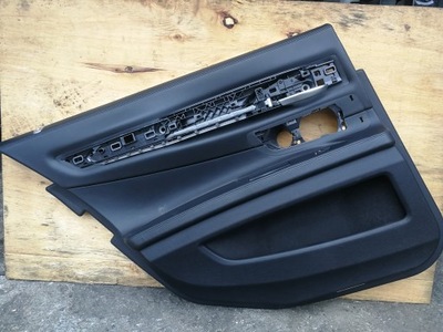 Обшивка двері лівий задня задній bmw f01 nappa фото №1