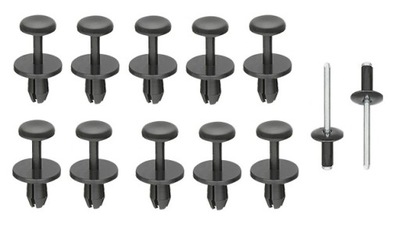 Клипсы подкрылок citroen c2 c3 i c4 picasso i фото №1