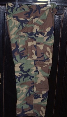 Spodnie M65 woodland small reg, nyco, nowe 1985 r.