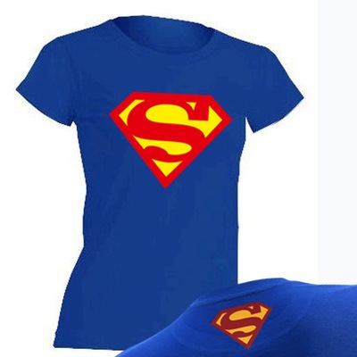 Damska koszulka t-shirt SUPERMAN NA PREZENT m