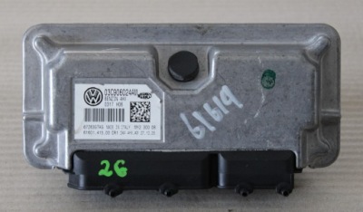 Vw бортовой компьютер двигателя 03c906024am фото №1
