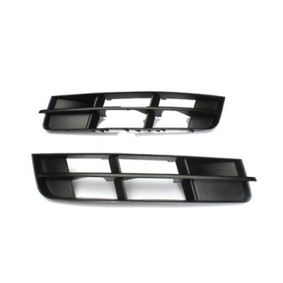 Решётка радиатора решётка радиатора решётка бампере бампер audi q7 правая фото №1