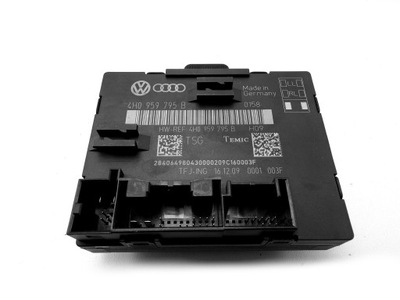 Модуль блок керування двері audi оригінальний номер 4h0959795b фото №1