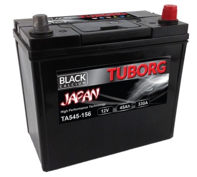 Akumulator Tuborg Japan 12V 45Ah 400A P+