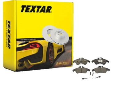 Тормозные диски тормозные колодки textar перед mercedes sprinter 95- фото №1
