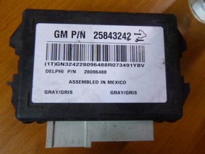 Блок управления модуль выхлопных газов chevrolet captiva 25843242 фото №1