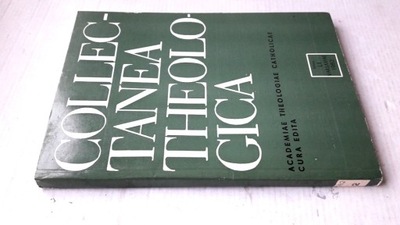 COLLECTANEA THEOLOGICA 1982