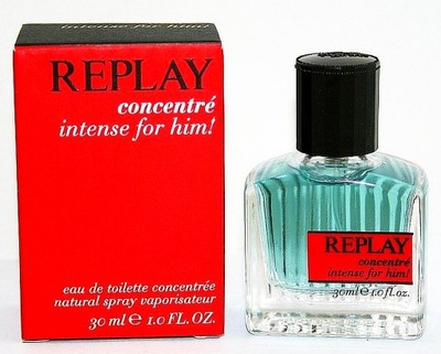 Replay Intense Men EDT 30ml Unikat z Niemiec