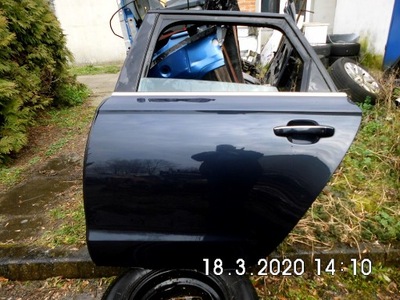 Audi a6 c7 дверь левый задняя lz5q фото №1