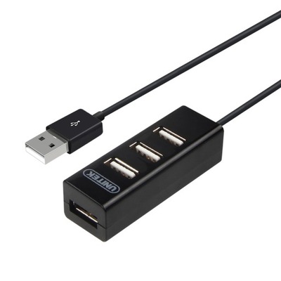 Rozdzielacz USB hub USB 4 porty z kablem ŁADOWARKA