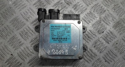 Блок керування підсилювача citroen оригінальний номер 9655757780 фото №1