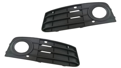 Audi a4 b8 решётка радиатора рамка решётки заглушка противотуманной фары фото №1