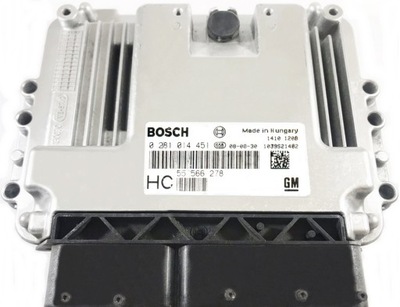 КОМП'ЮТЕР ECU OPEL 55566278 0281014451 HC +PIN