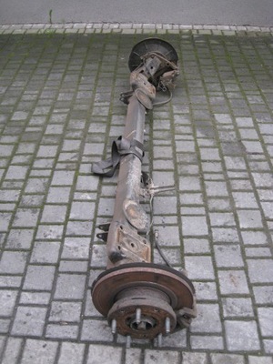 Oś задня балка ford transit mk8/custom 15'' фото №1