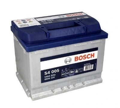 Акумулятор bosch s4 005 12v 60ah 540a фото №1