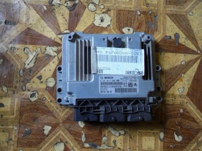 Peugeot citroen бортовий комп'ютер 0281017600 фото №1