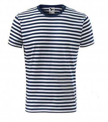 T-shirt Koszulka żeglarska w paski XL bawełna 100%