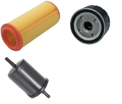 3 фільтри renault clio ii 2 kangoo twingo 1.2 60km фото №1