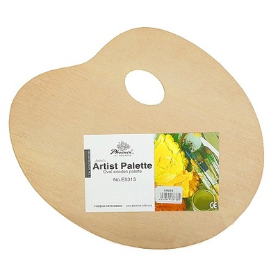 Drewniana paleta marki Phoenix o wymiarach 25x30cm