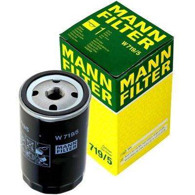 MANN FILTER FILTRO ACEITES W719/5 AUDI VW BENZYNOWE  