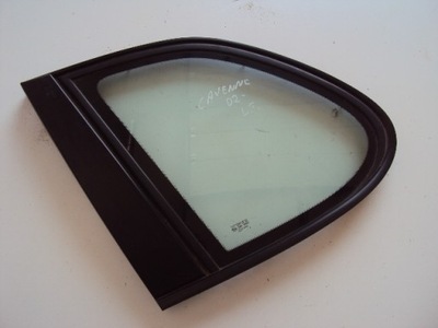 Скло лівий задня porsche cayenne 2002- фото №1