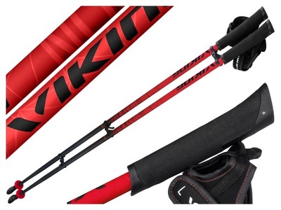 KIJE NORDIC WALKING VIKING PRO TRAINER RED 110 CM