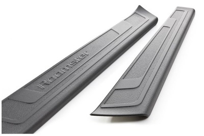 Накладки пороговые накладки пороги skoda roomster фото №1