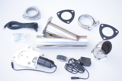 Электронная дроссельная заслонка выхлоп 76mm 3" фото №1