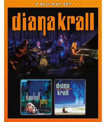 Diana Krall Live In Paris & Live In Rio 2 x Blu-Ray