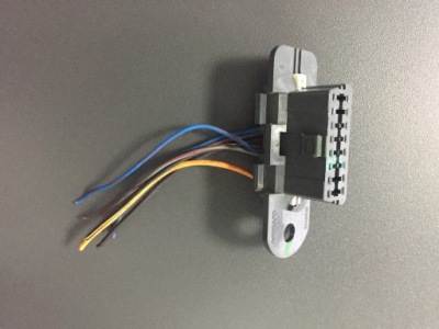 Роз'єм з'єднувач діагностичний volvo c30 s40 v50 фото №1