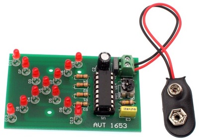 Gwiazdka LED DIY AVT1653