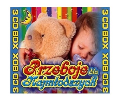 PRZEBOJE DLA NAJMŁODSZYCH 3CD Piosenki dla dzieci 54 PIOSENKI